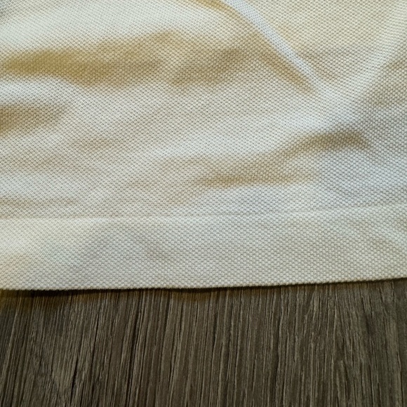 VTG 70s-80s Lacoste Grand Patron Men's White Polo Shirt with Blue and Green Trim - Picture 9 of 9